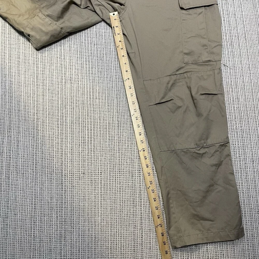 Vintage Empyre Pants Mens 38 Tan Relaxed Fit Baggy Cargo Loose Y2K 90s Skate - Picture 9 of 10